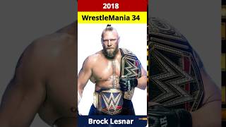 WWE Wrestlemania Champions from 2018 to 2024 codyrhodes romanreigns [upl. by Eelta]