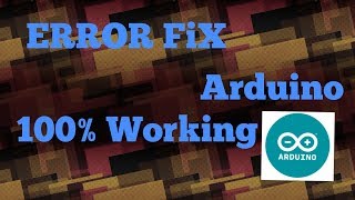 Common error while uploading the sketch to Arduino  FIX 100 working [upl. by Akcirderf973]