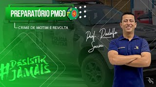 Direito Penal Militar Motim e Revolta  PMGO [upl. by Anawqahs256]