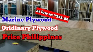 Magkano ang Presyo ng PlywoodMarine amp Ordinary PlywoodMetal Furring Price [upl. by Roseanne645]