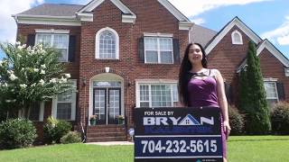 SOLD SURPRISE SPLASH ENDING Laurel Park Concord NC brick home with poolhot tub [upl. by Einahpet253]