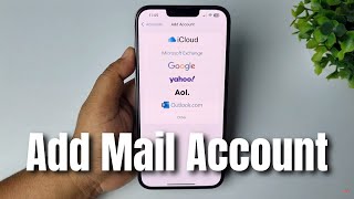 How To Add Mail Accounts On iPhone iOS 18 Mail App [upl. by Hawkins]