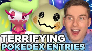 Surprising Pokemon With TERRIFYING Pokedex Entries Shorts [upl. by Yager]