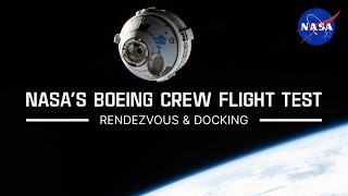 NASA’s Boeing Crew Flight Test Rendezvous and Docking [upl. by Magbie]