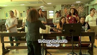 Glory and praise to our God choirpractice music reign560 [upl. by Molly]