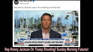 Rep Ronny Jackson On Trump Shooting Sunday Morning Futures [upl. by Lairea636]