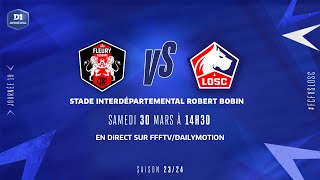 J19 I FC Fleury 91 – Lille OSC 22 le résumé  D1 Arkema  FFF 20232024 [upl. by Atteloc764]