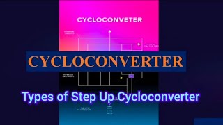 Cycloconverter Step up Cycloconverter [upl. by Ahseuqram]