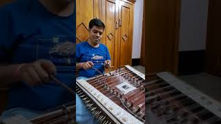 tujhe dekha to ye jana sanam ll Hindi song on Santoor ll [upl. by Nalyt]