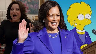 How Veep and The Simpsons Predicted Kamala Harris Presidential Run [upl. by Ronald871]