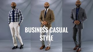 How To Dress Business CasualHow To Properly Dress Casual At Work [upl. by Carvey]