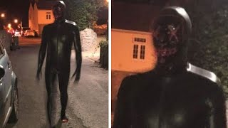 Man Terrorizes Town Wearing A Gimp Suit [upl. by Laveen]