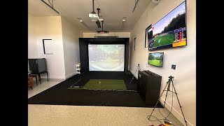 Garage Golf Simulator in Gilbert AZ [upl. by Rammus]