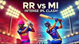 RR vs MI – HighStakes IPL Showdown You Can’t Miss [upl. by Amor]