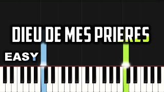 Axel Levi  Dieu de Mes Prières  EASY PIANO TUTORIAL BY Extreme Midi [upl. by Adnema]