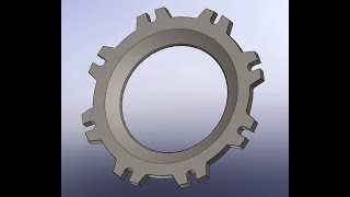 Solidworks  Blind Flange making method work number 002 [upl. by Latsryk]