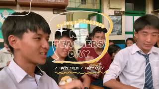 Glimpses of Namgyal Secondary School’s Teachers’ Day celebration [upl. by Elyrehc]