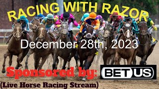 LIVE Horse Racing action handicapping Gulfstream Park Aqueduct Mahoning Valley and more [upl. by Yunfei]