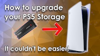 How to add more storage to your PS5 It couldn’t be easier [upl. by Sucramal]