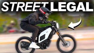 This EBike is a STREET LEGAL Surron [upl. by Garibull]