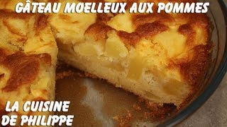 Gâteau moelleux aux pommes [upl. by Eimrots]