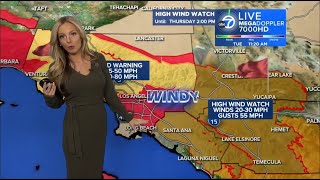 Shayla Girardin 🍑 Weighs In on 80 MPH Wind Gusts [upl. by Nereus]