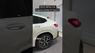 2023 BMW X4 30i M Sport Package Alpine White on Cognac [upl. by Janelle]