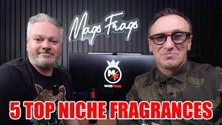 5 TOP NICHE FRAGRANCES REVIEWED  PLUS GIVEAWAY  WITH SPECIAL GUEST KARL TOPHAM [upl. by Josey]