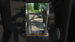 fdrlogging farmingsimulator22 excavator logging forestry simulation tree gaming logginglife [upl. by Aklim]