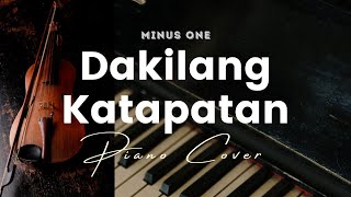 Dakilang Katapatan  Karaoke  Minus One  Piano cover [upl. by Yraccaz]