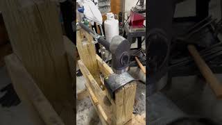 Homemade Treadle hammer [upl. by Lilith]