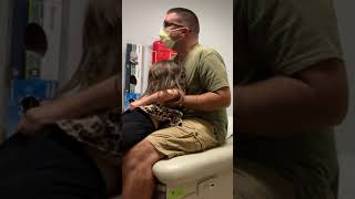 Little Girl kicking And Screaming During Her Flu Shot [upl. by Gnouhc]