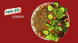 QuinoaReisSalat – KornmixRezept  reisfit [upl. by Simona]