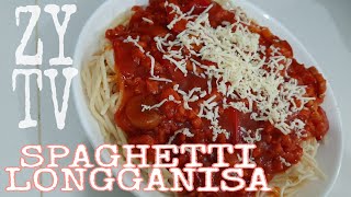 HOW TO COOK SPAGHETTI LONGGANISAspaghettirecipe [upl. by Askari]