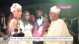 Meet 3 Naija Billionaires whose wives are also billionaires at the 40th birthday of Mrs Kehinde [upl. by Nanny]