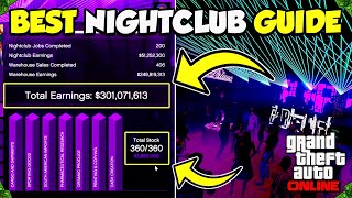 FASTEST WAY To Start Making MILLIONS with the Nightclub in GTA 5 Online SOLO Money Guide [upl. by Nivrehs]