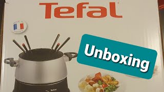 Unboxing TEFAL FONDUE EF300010 [upl. by Eemla]