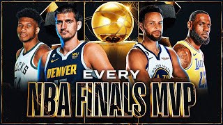 EVERY NBA Finals MVP in HISTORY 19692023  LeBron Steph Giannis Jokic and MORE 🏆 [upl. by Stock824]