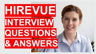 HIREVUE Interview Questions Tips and Answers How to PASS a HireVue Interview [upl. by Warfold412]