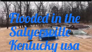 FLOOD IN THE SALYERSVILLES KENTUCKY USA [upl. by Nirat]