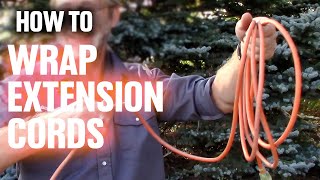 How to roll up Extension Cables the right way [upl. by Karia]