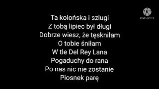 Sanah  quotKolońska i szlugiquot do snu wersja pianinkowa Tekst [upl. by Zulaledairam]