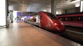 Thalys PBKA arriving at Antwerp Centraal [upl. by Yecram]