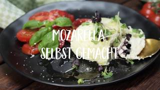 Mozzarella  einfach selber machen [upl. by Ynnos]