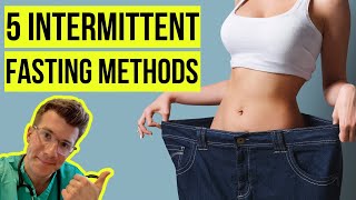 How does intermittent fasting work Doctor explains 5 DIFFERENT METHODS including 186 and 52 [upl. by Wauters]