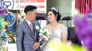 Dorkas Usat amp Bid Ampung pemberkatannikah weddingday [upl. by Meelak]