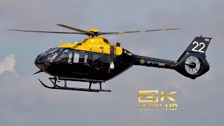 Airbus Helicopters Juno HT1 Defence Helicopter Flying School ZM522 arrival at RAF Fairford RIAT 2024 [upl. by Paucker]