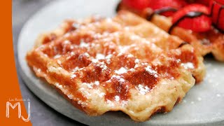 Gofres de Lieja  Waffles [upl. by Clo111]