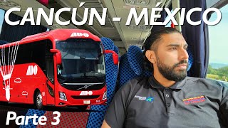 ¡Al fin LLEGAMOS a la CDMX después de 30 HORAS viajando en ADO  PARTE 3  Review 110 [upl. by Notelrahc]