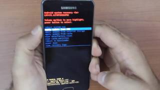 Samsung A3 2016  How to Hard Reset [upl. by Kally]